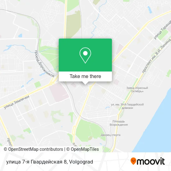 улица 7-я Гвардейская 8 map