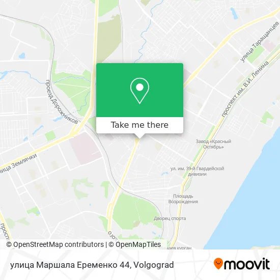 улица Маршала Еременко 44 map