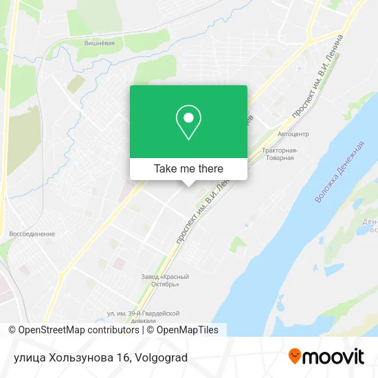 улица Хользунова 16 map