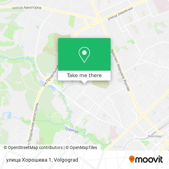 улица Хорошева 1 map