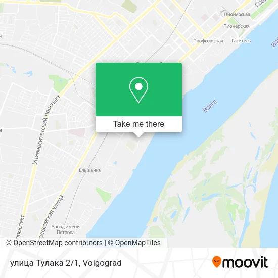 улица Тулака 2/1 map