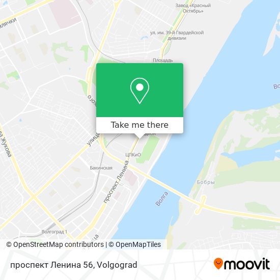 проспект Ленина 56 map