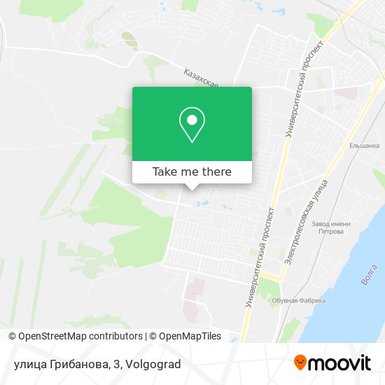 улица Грибанова, 3 map