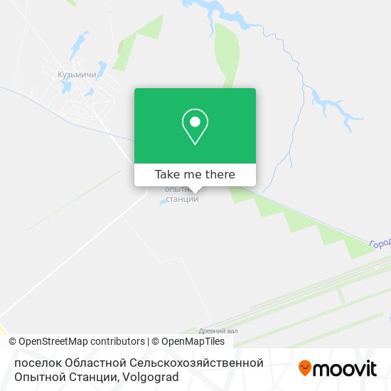 поселок Областной Сельскохозяйственной Опытной Станции map