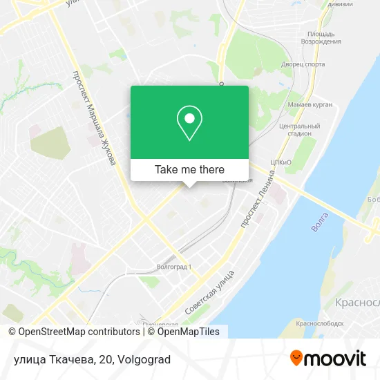 улица Ткачева, 20 map