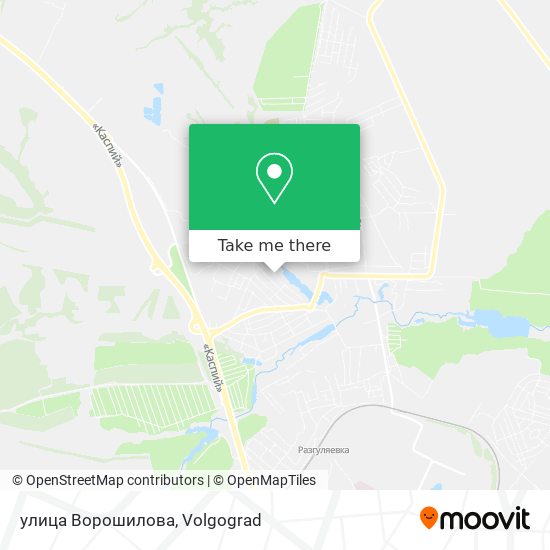 улица Ворошилова map