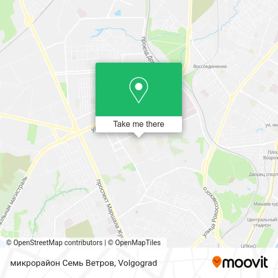 микрорайон Семь Ветров map