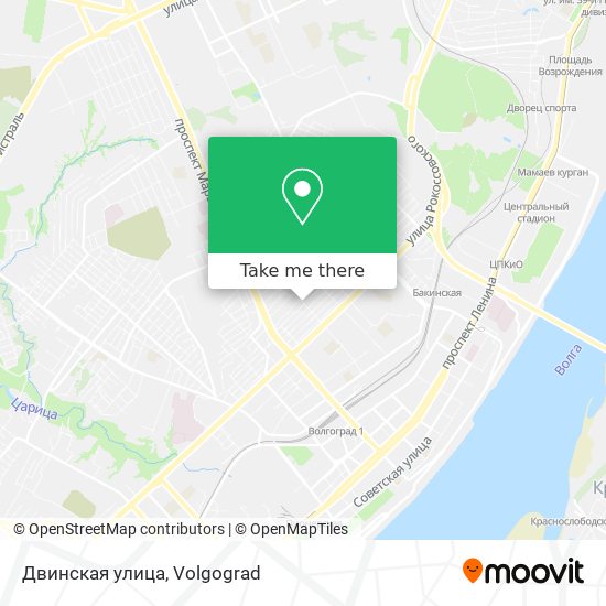 Двинская улица map