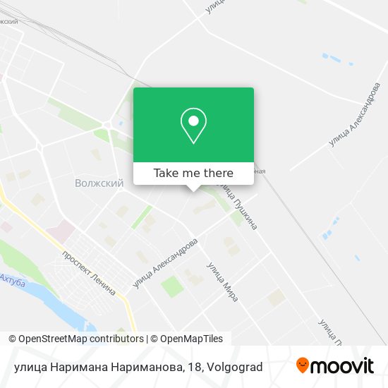 улица Наримана Нариманова, 18 map