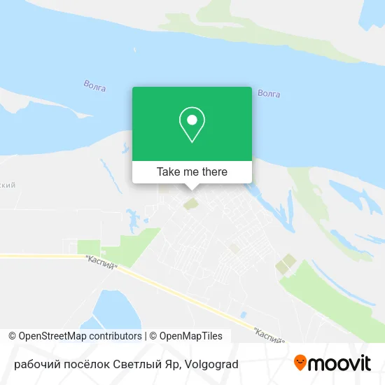 рабочий посёлок Светлый Яр map