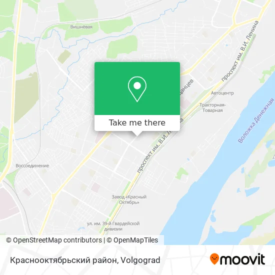 Краснооктябрьский район map
