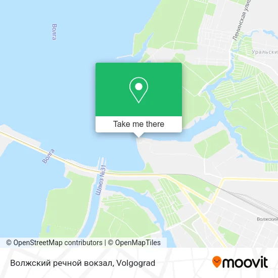 Волжский речной вокзал map