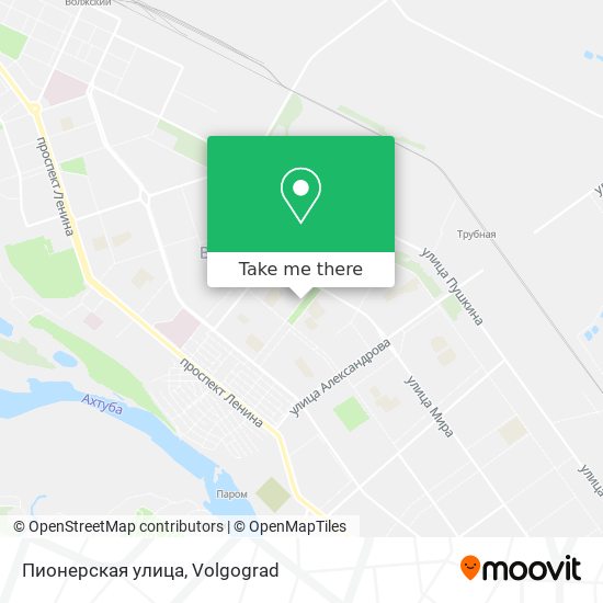 Пионерская улица map