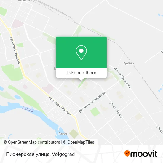 Пионерская улица map