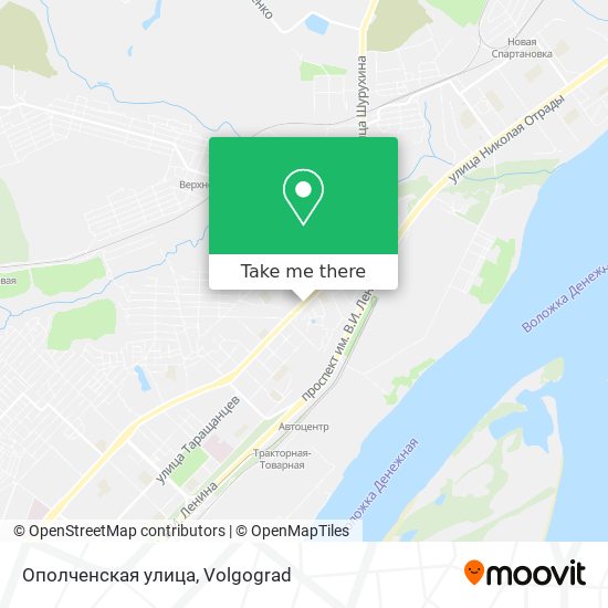Ополченская улица map