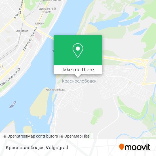 Краснослободск map