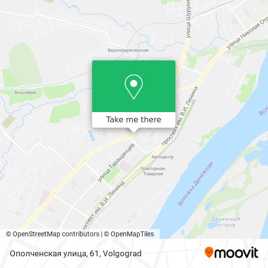 Ополченская улица, 61 map