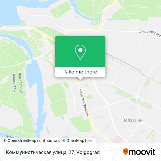 Коммунистическая улица, 27 map