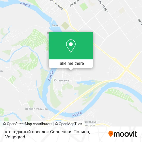 коттеджный поселок Солнечная Поляна map