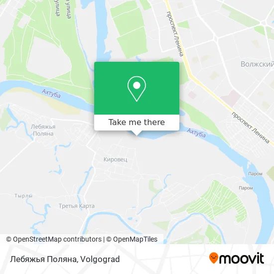 Лебяжья Поляна map