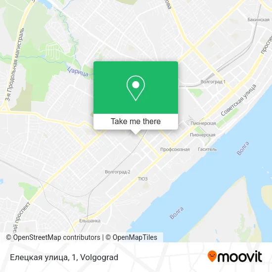Елецкая улица, 1 map