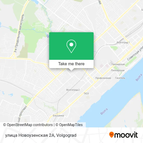 улица Новоузенская 2А map