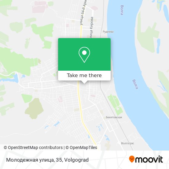 Молодежная улица, 35 map