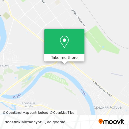 поселок Металлург-1 map