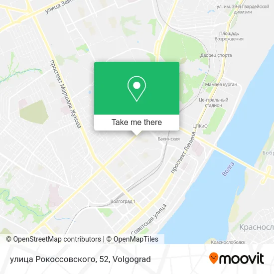 улица Рокоссовского, 52 map