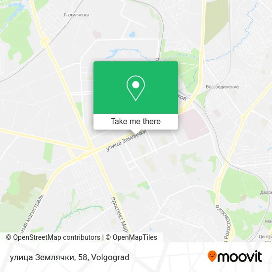 улица Землячки, 58 map