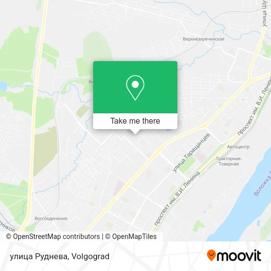 улица Руднева map