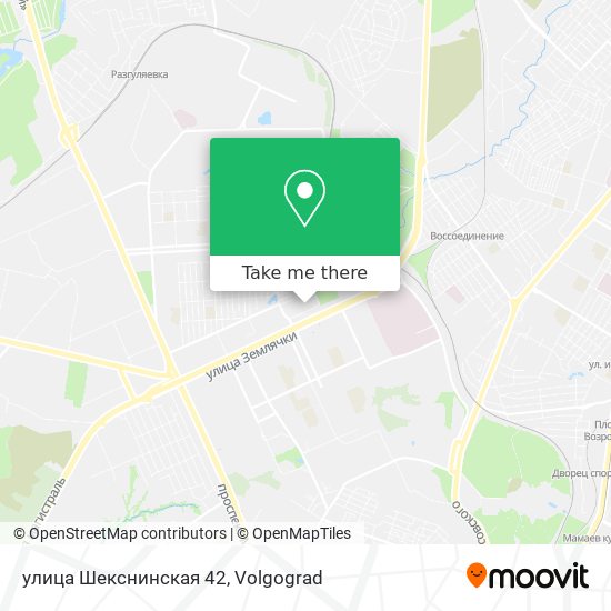 улица Шекснинская 42 map