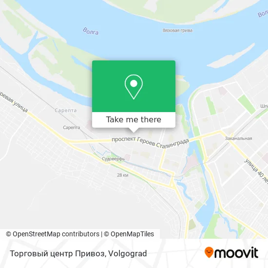 Торговый центр Привоз map