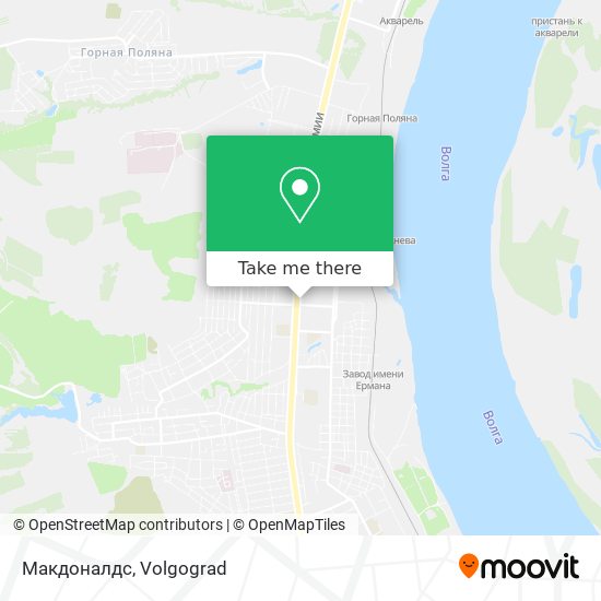 Макдоналдс map