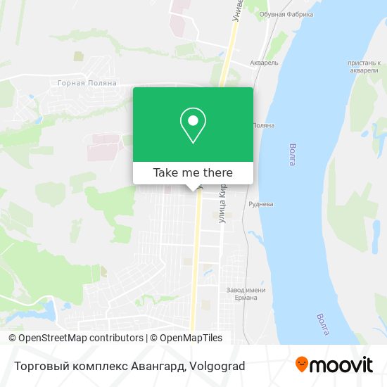 Торговый комплекс Авангард map