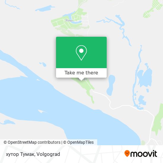 хутор Тумак map