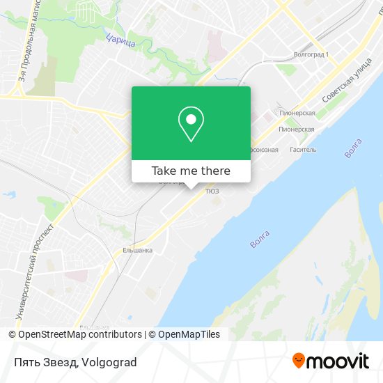 Пять Звезд map