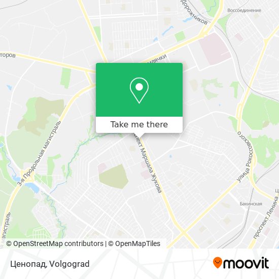 Ценопад map
