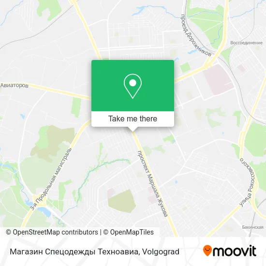 Магазин Спецодежды Техноавиа map