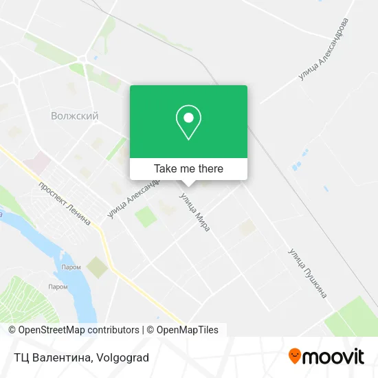 ТЦ Валентина map