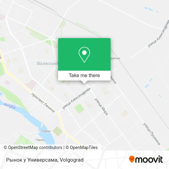 Рынок у Универсама map