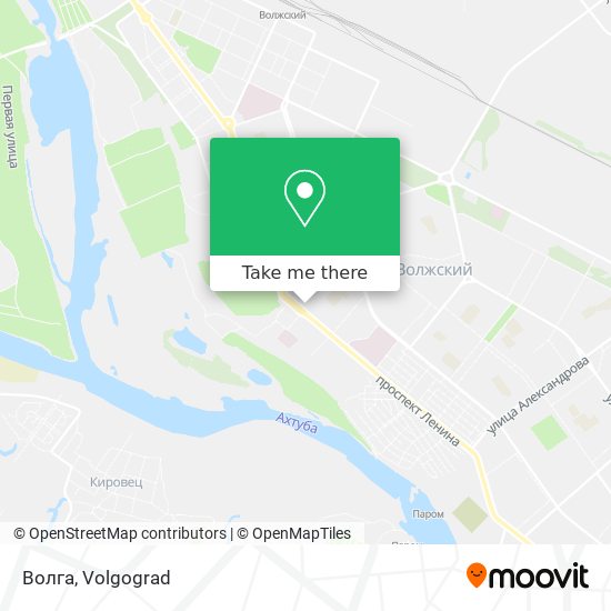 Волга map