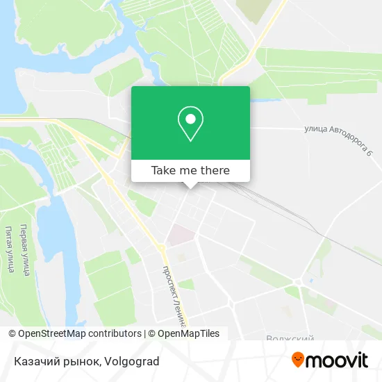 Казачий рынок map