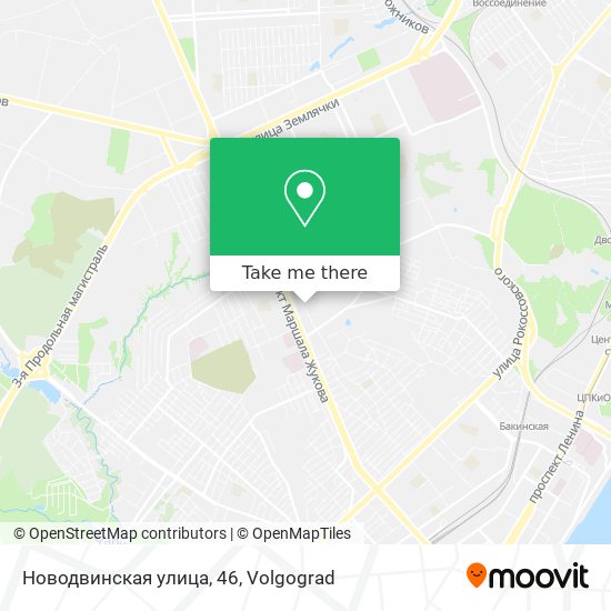 Новодвинская улица, 46 map