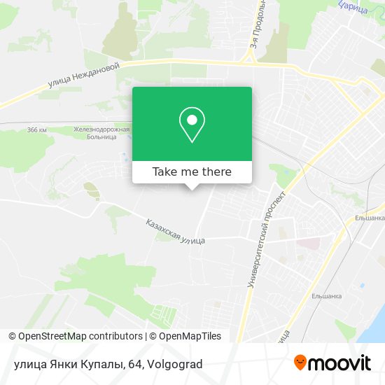 улица Янки Купалы, 64 map