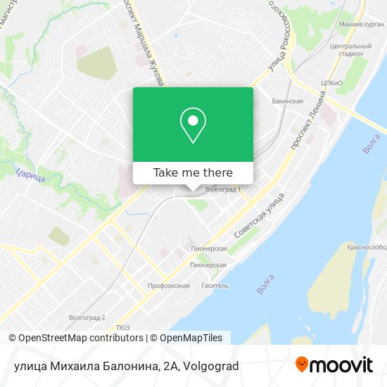 улица Михаила Балонина, 2А map