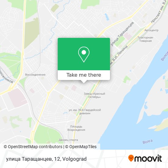 улица Таращанцев, 12 map