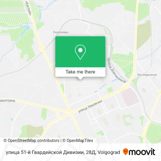 улица 51-й Гвардейской Дивизии, 28Д map