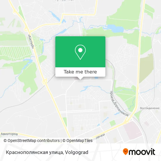 Краснополянская улица map