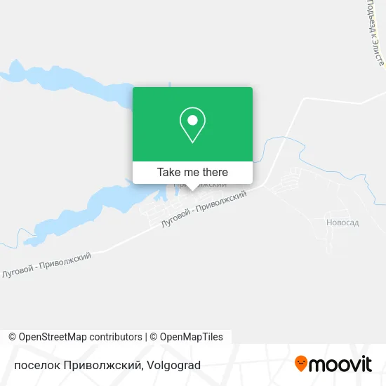 поселок Приволжский map